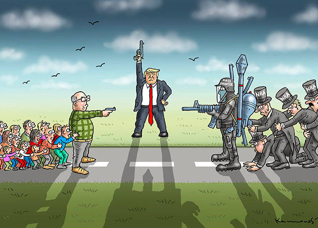 Trump’s 57th week in office | In cartoons