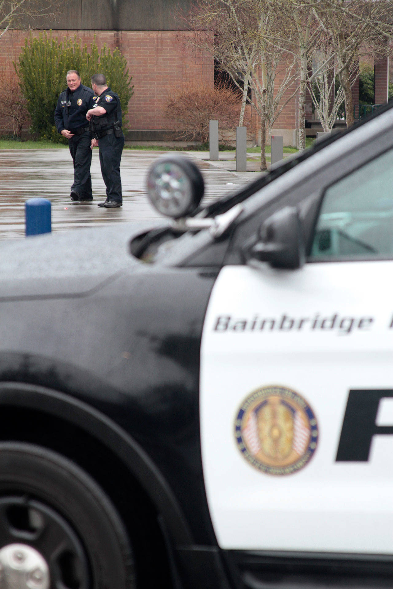 Lockdown at Bainbridge High | Photo of the day 2.28