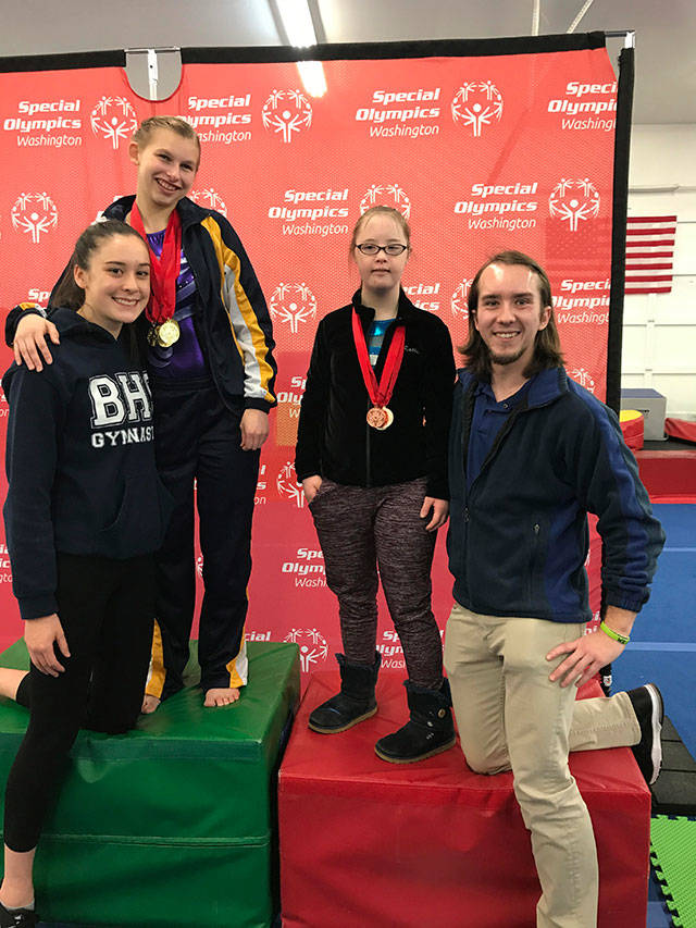 Bainbridge gymnasts bring home gold, silver and more from Fall Games