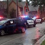 School lockdown leads to frantic manhunt | Photo gallery