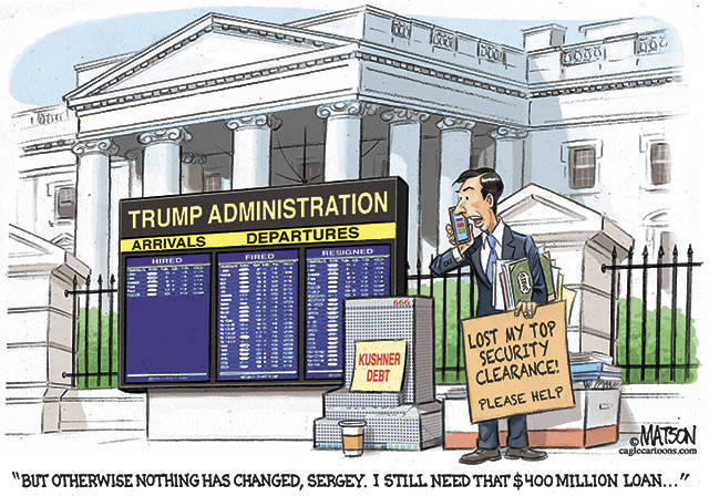 Trump’s 58th week in office | In cartoons
