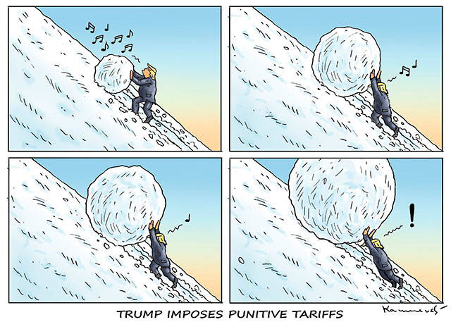 Trump’s 58th week in office | In cartoons