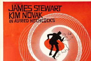 Image courtesy of Universal Pictures | The classic Alfred Hitchcock film noir thriller Vertigo (1958) will return to the big screen at Bainbridge Cinemas for a special 60th anniversary screening at 7 p.m. Wednesday, March 21.