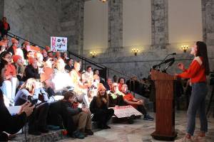 Washington students urge lawmakers to pass gun regulations | 2018 Legislative Session