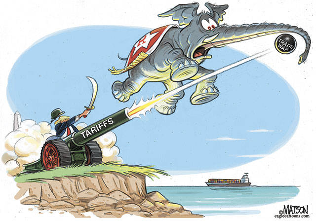 Trump’s 59th week in office | In cartoons