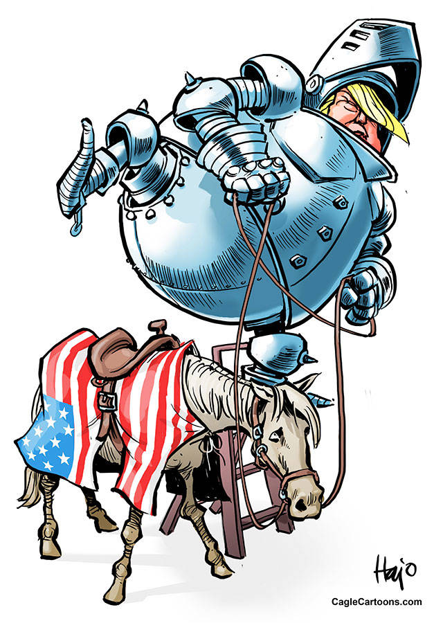 Trump’s 59th week in office | In cartoons