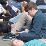 Bainbridge students walk out of class in national day of unity for school security | Photo gallery