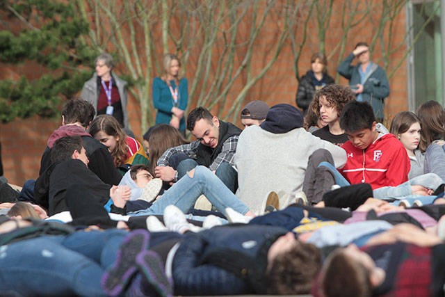 Bainbridge students walk out of class in national day of unity for school security | Photo gallery