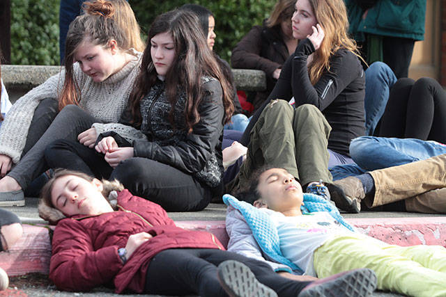 Bainbridge students walk out of class in national day of unity for school security | Photo gallery