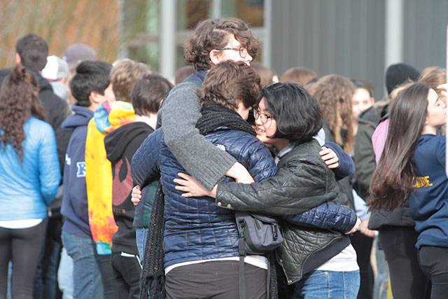 Bainbridge students walk out of class in national day of unity for school security | Photo gallery