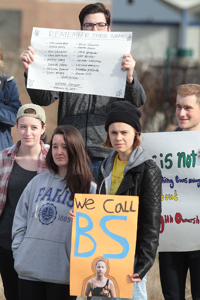 Bainbridge students walk out of class in national day of unity for school security | Photo gallery