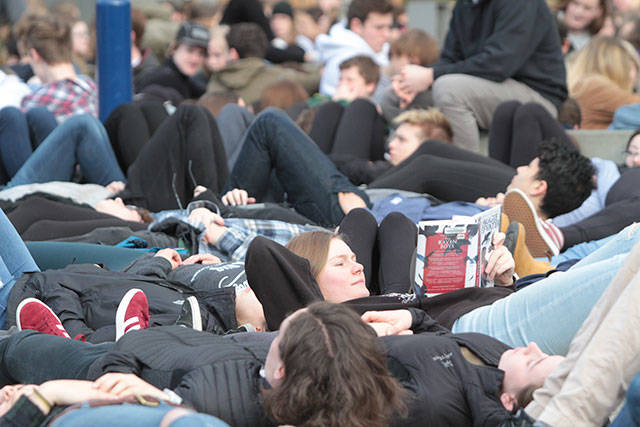Bainbridge students walk out of class in national day of unity for school security | Photo gallery