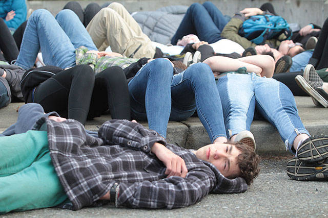 Bainbridge students walk out of class in national day of unity for school security | Photo gallery