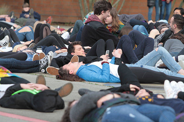 Bainbridge students walk out of class in national day of unity for school security | Photo gallery