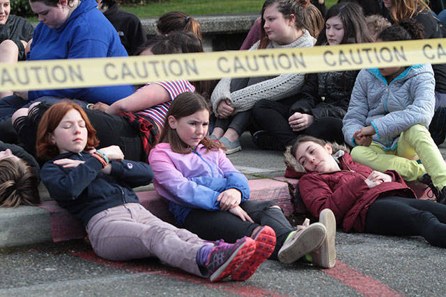 Bainbridge students walk out of class in national day of unity for school security | Photo gallery