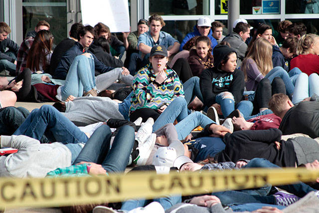 Bainbridge students walk out of class in national day of unity for school security | Photo gallery