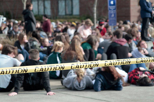 Bainbridge students walk out of class in national day of unity for school security | Photo gallery