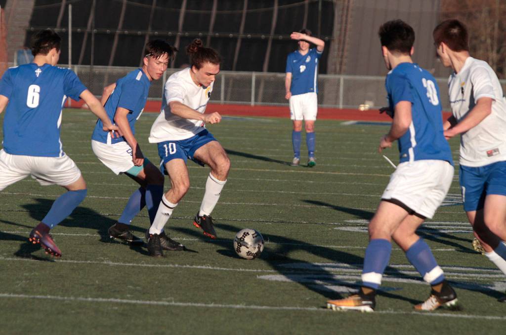 Spartan boys suffer against Seattle Prep in soccer setback | Photo gallery