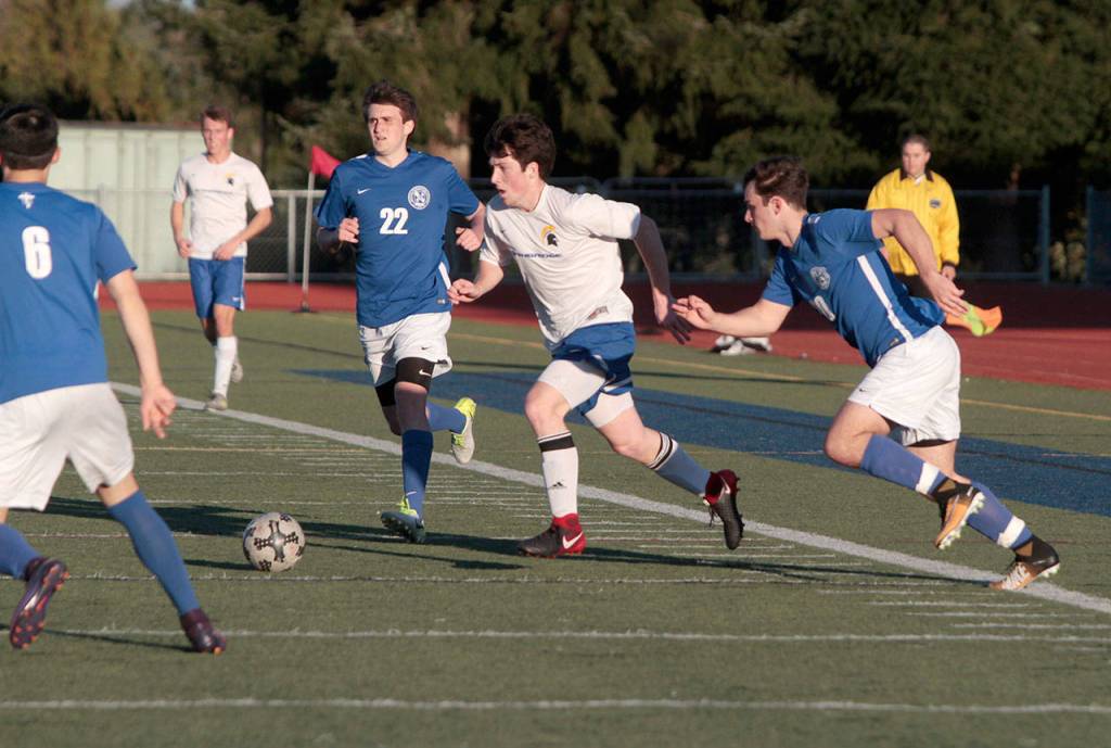 Spartan boys suffer against Seattle Prep in soccer setback | Photo gallery