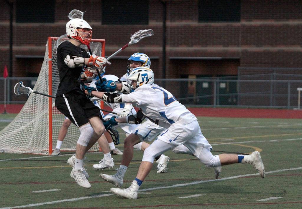 BHS boys crush Crusaders 10-5 in LAX win | Photo gallery