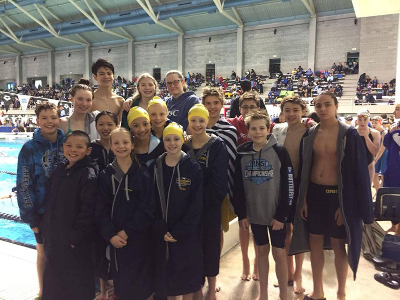 Bainbridge swimmers impressive at short course meets