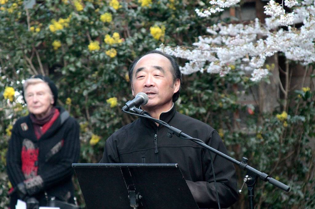 Community marks 76 years since forced removal of Japanese Americans with ceremony, memorial groundbreaking | Photo gallery