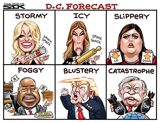 Trump’s 62nd week in office | In cartoons