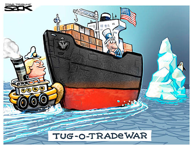 Trump’s 63rd week in office | In cartoons