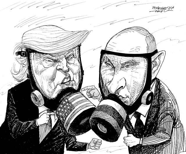 Trump’s 63rd week in office | In cartoons