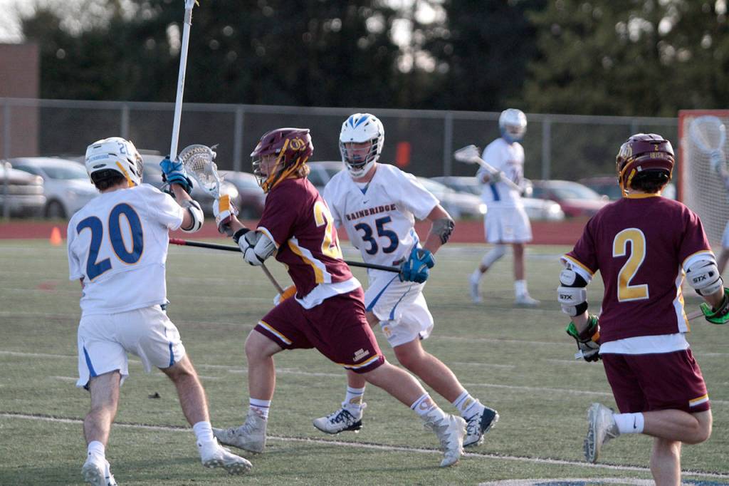 Oh no, O’Dea: Irish best Bainbridge boys in LAX loss | Photo gallery