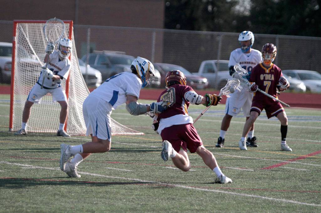 Oh no, O’Dea: Irish best Bainbridge boys in LAX loss | Photo gallery