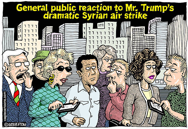 Trump’s 64th week in office | In cartoons