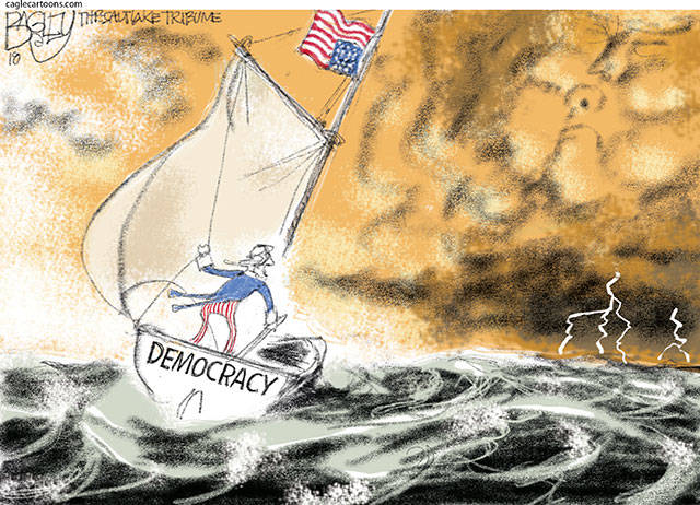 Trump’s 64th week in office | In cartoons