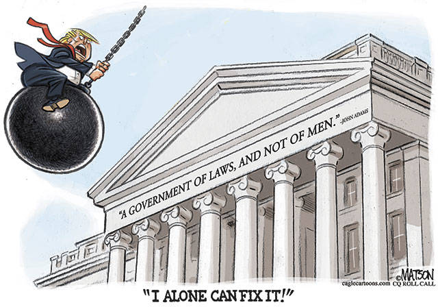 Trump’s 64th week in office | In cartoons