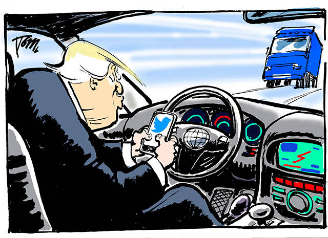 Trump’s 64th week in office | In cartoons