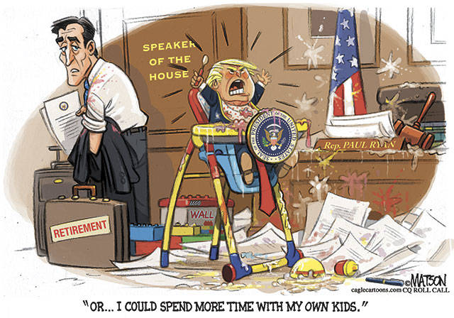 Trump’s 64th week in office | In cartoons