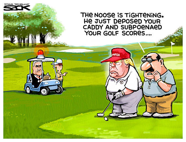 Trump’s 64th week in office | In cartoons