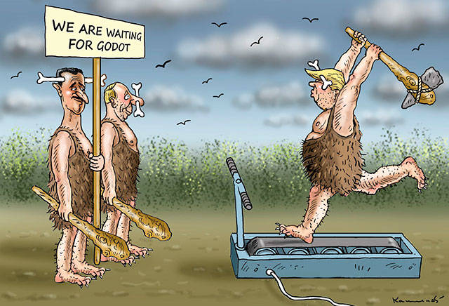 Trump’s 64th week in office | In cartoons