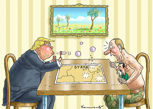 Trump’s 64th week in office | In cartoons