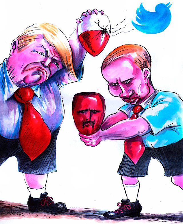 Trump’s 64th week in office | In cartoons