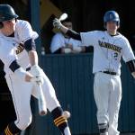 Spartan boys down 8-2 against Ballard baseballers