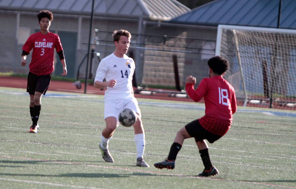 Spartans shine in shutout soccer win against Cleveland | Photo gallery