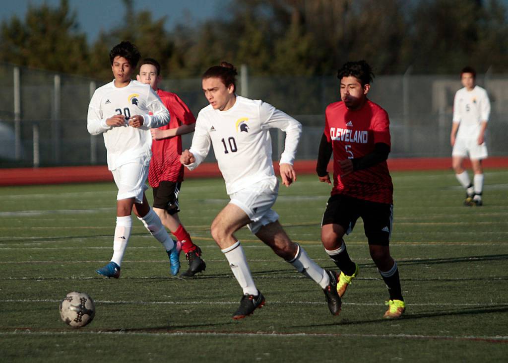 Spartans shine in shutout soccer win against Cleveland | Photo gallery