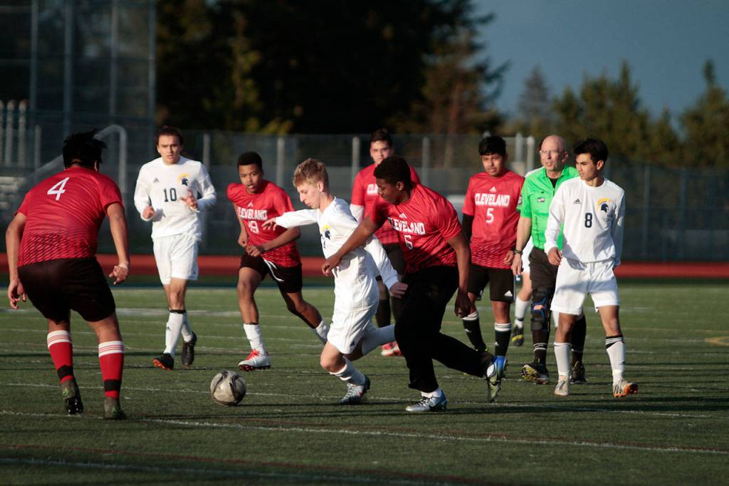Spartans shine in shutout soccer win against Cleveland | Photo gallery