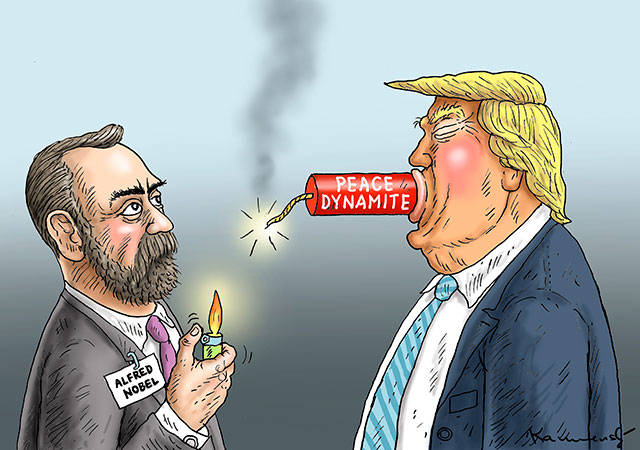 Trump’s 67th week in office | In cartoons