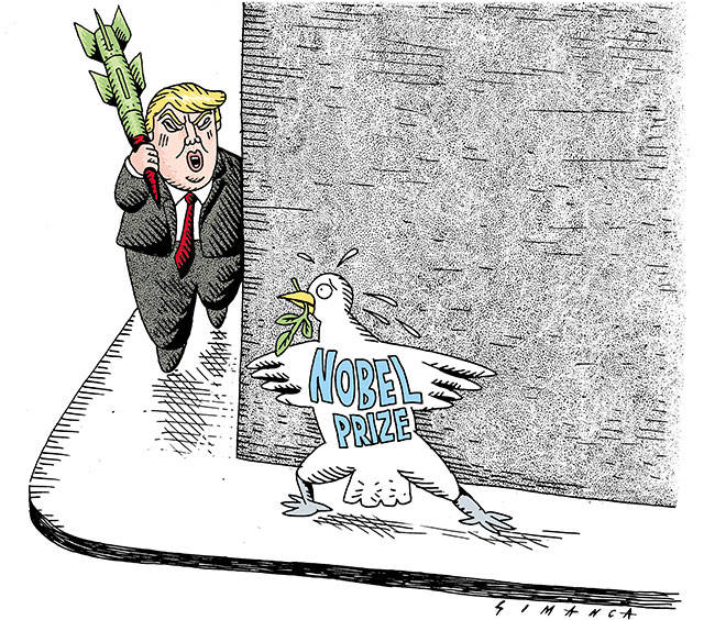 Trump’s 67th week in office | In cartoons