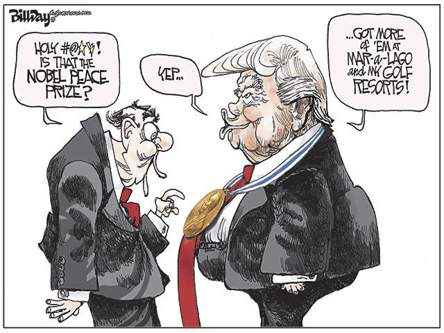 Trump’s 69th week in office | In cartoons