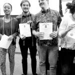 Walkers join Lambda Pi Eta