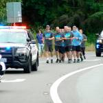 Torch Run starts on Bainbridge