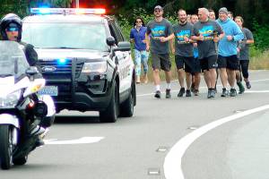 Torch Run starts on Bainbridge